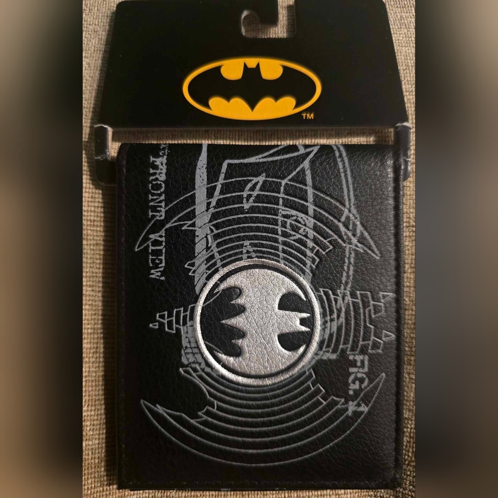 Batman Black and Silver Wallet